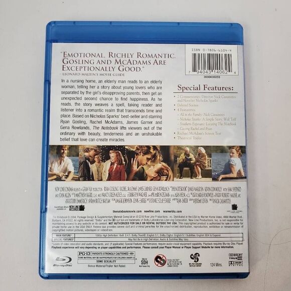 The Notebook Romance/Drama [Blu-ray] - Picture 3 of 4